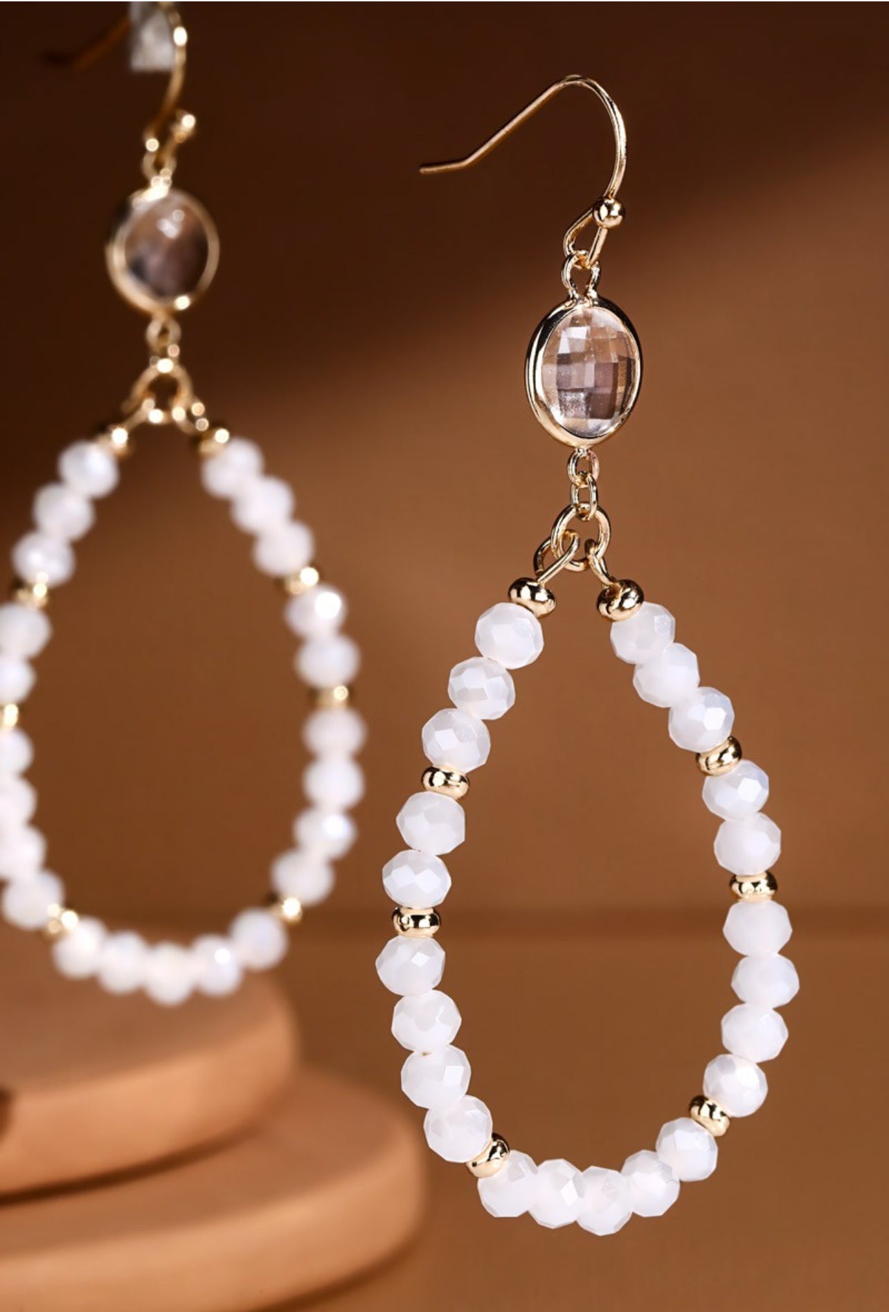 The Tia Stone Earrings