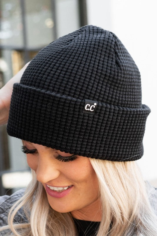 C.C Waffle Knit Beanie