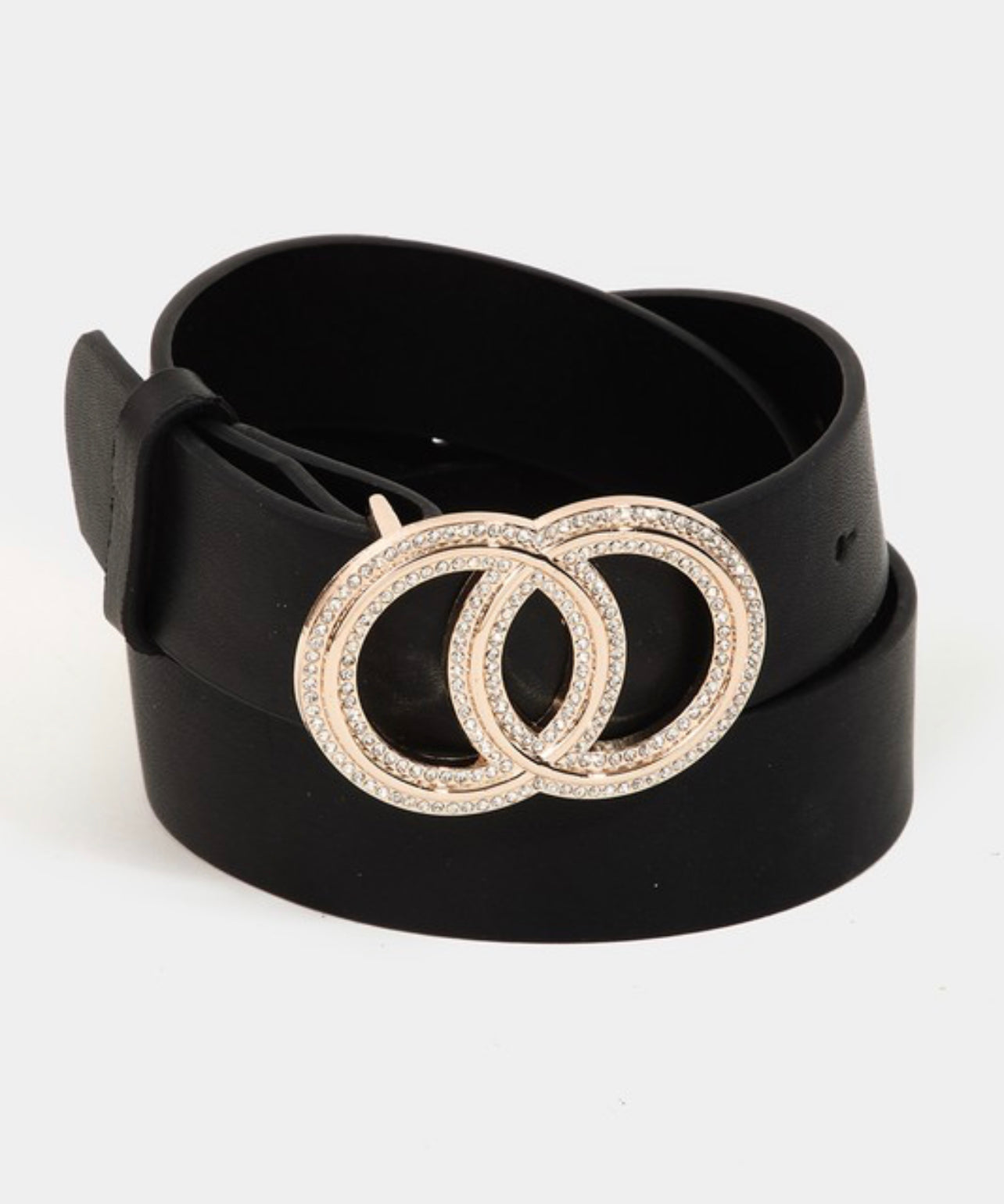 Rhinestone Circle Belt