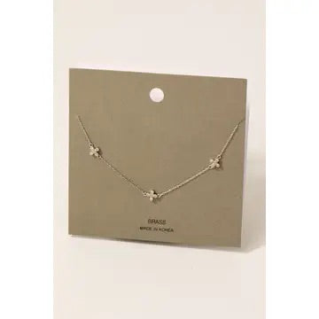 The Mini Cross Necklace