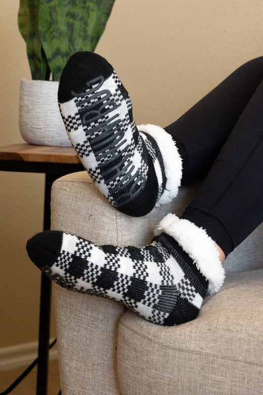 The Genevieve Plaid Sock