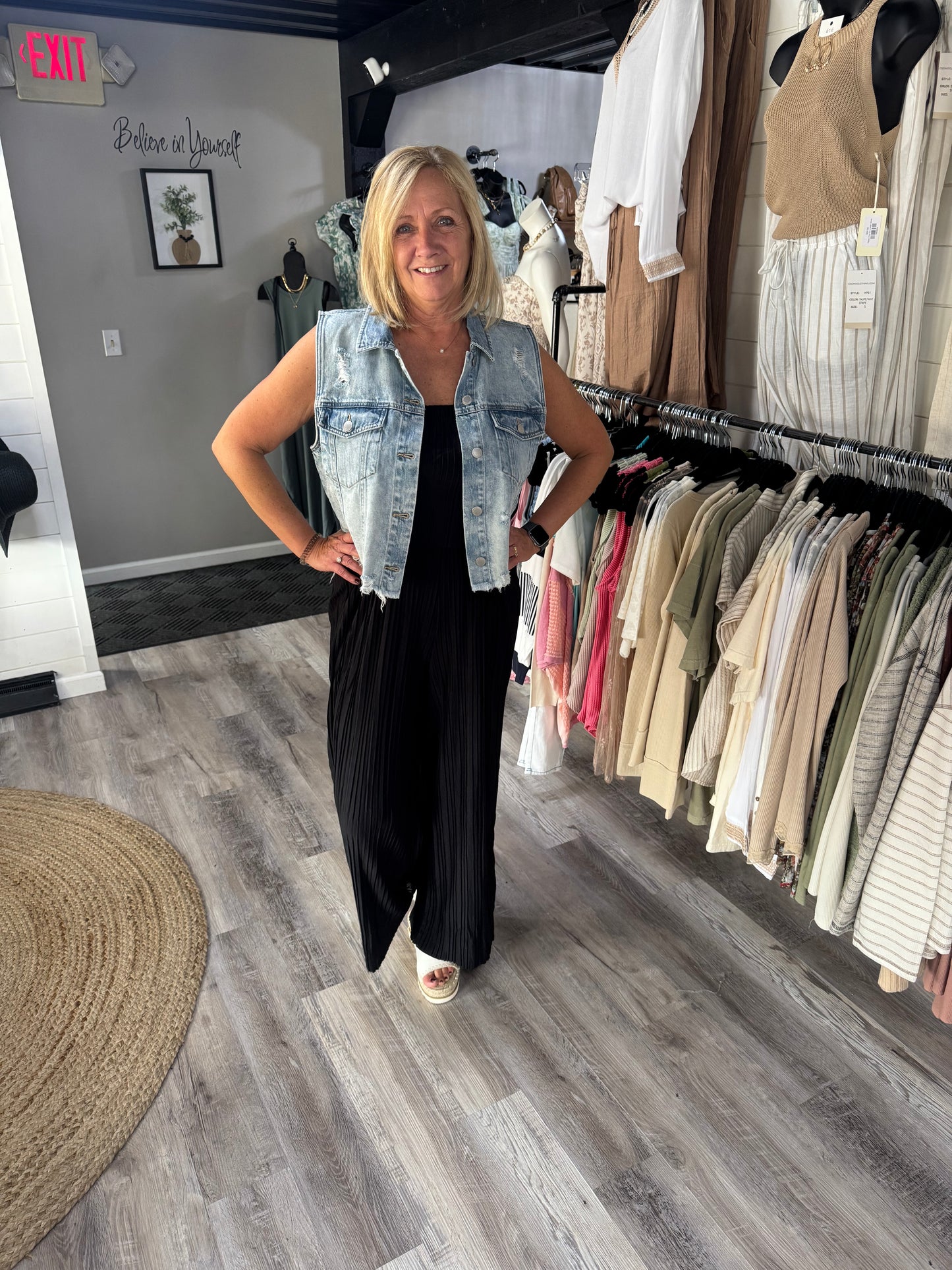 The Venezia Strapless jumpsuit