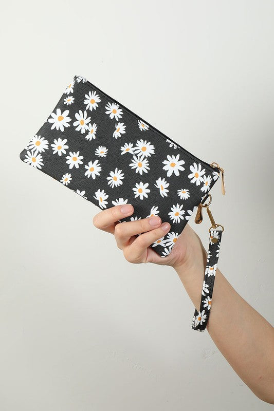 Daisy Wrist Clutch