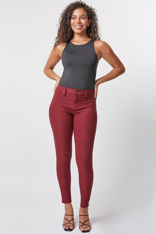 Mid-Rise Skinny Pants