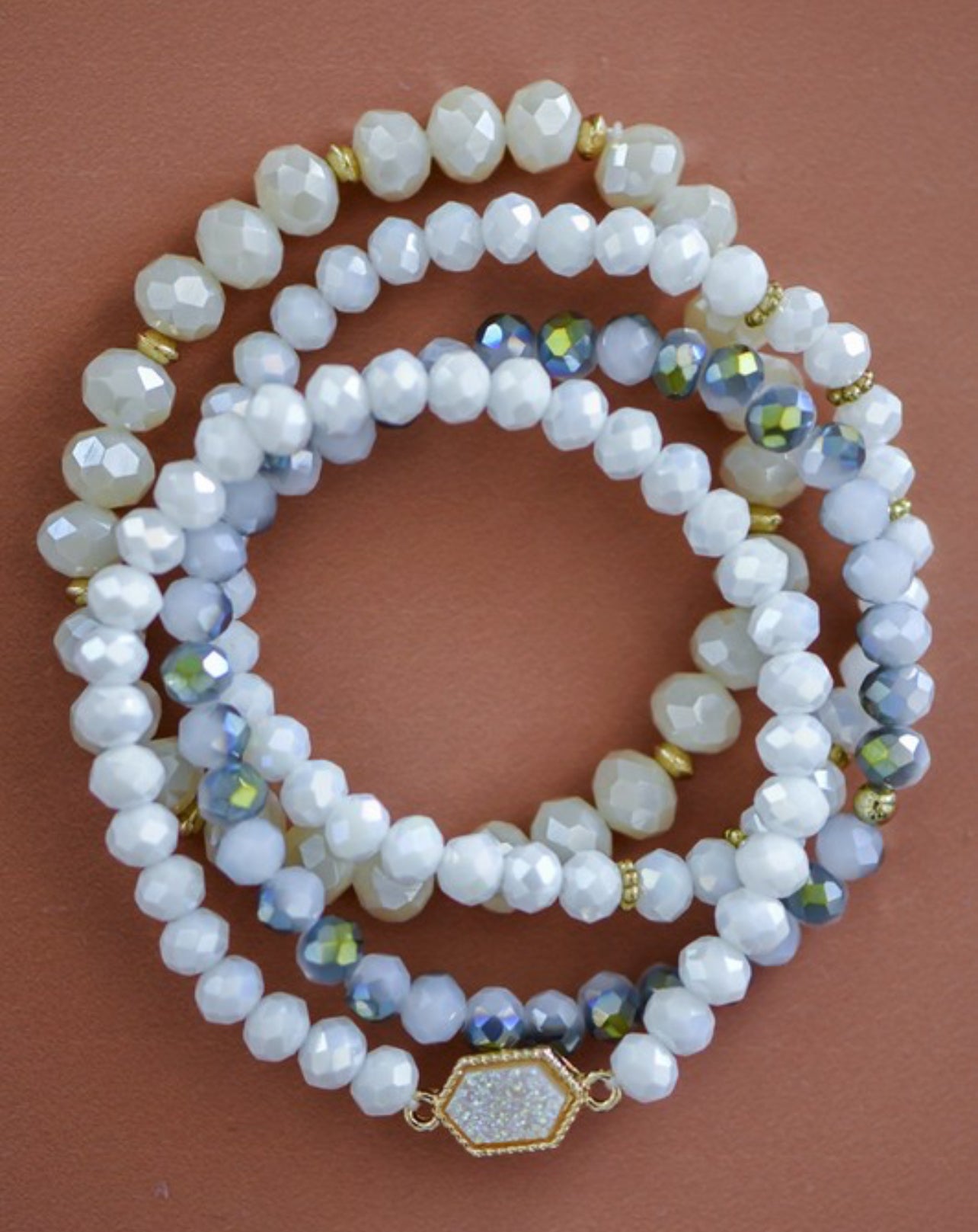 The Ila Beaded Stacking Bracelets