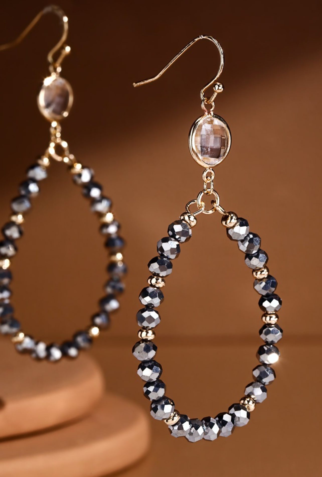 The Tia Stone Earrings