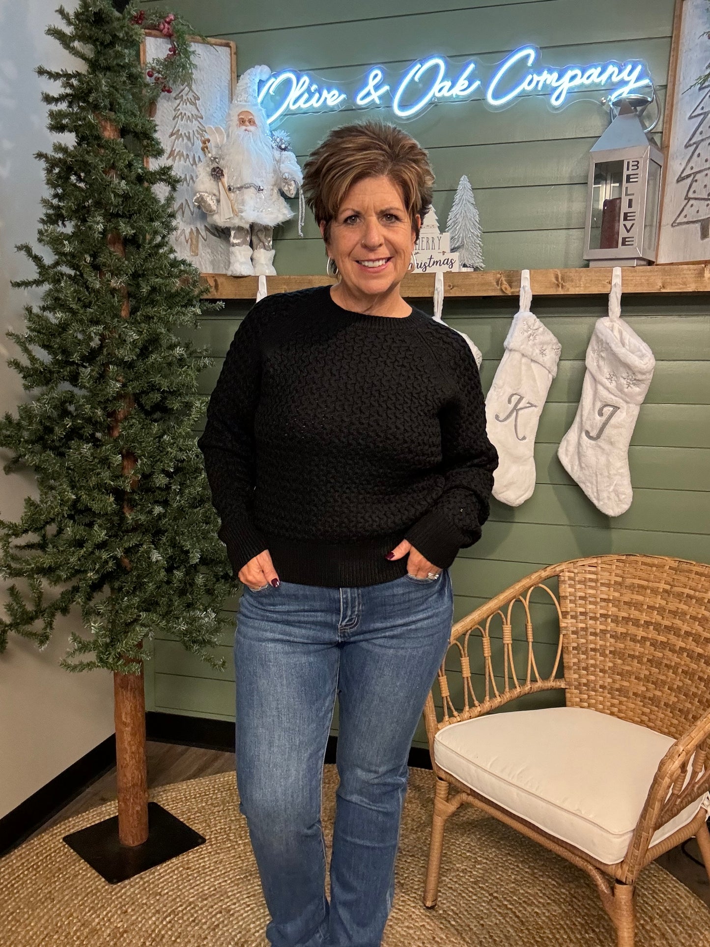 The Swirl Knit Sweater