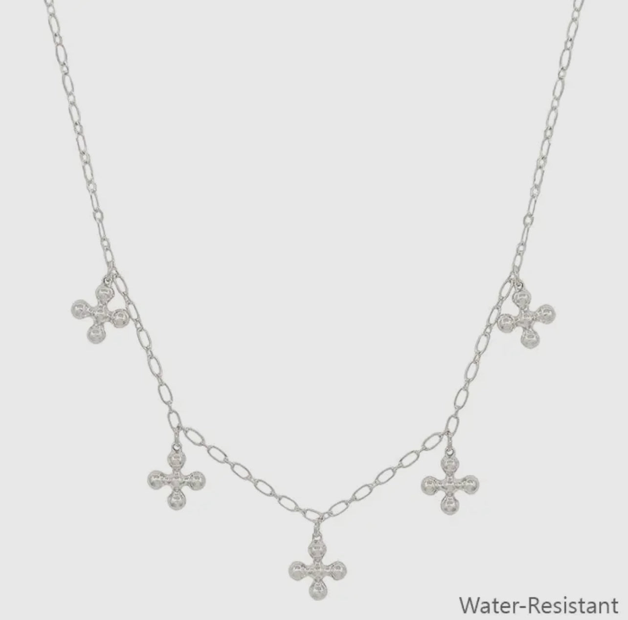 The Beaded Cross Necklace