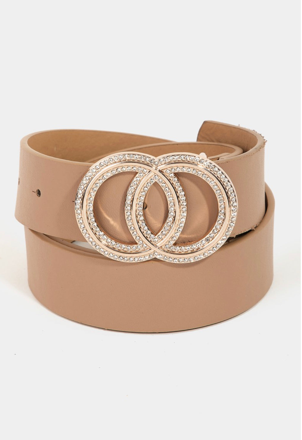 Rhinestone Circle Belt