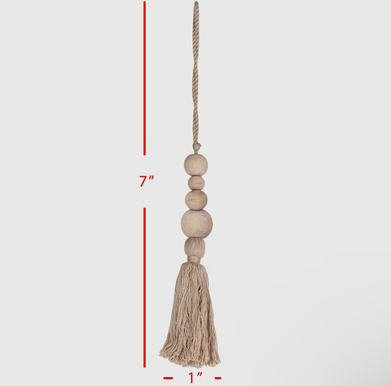 The Hazel Beaded Tassel
