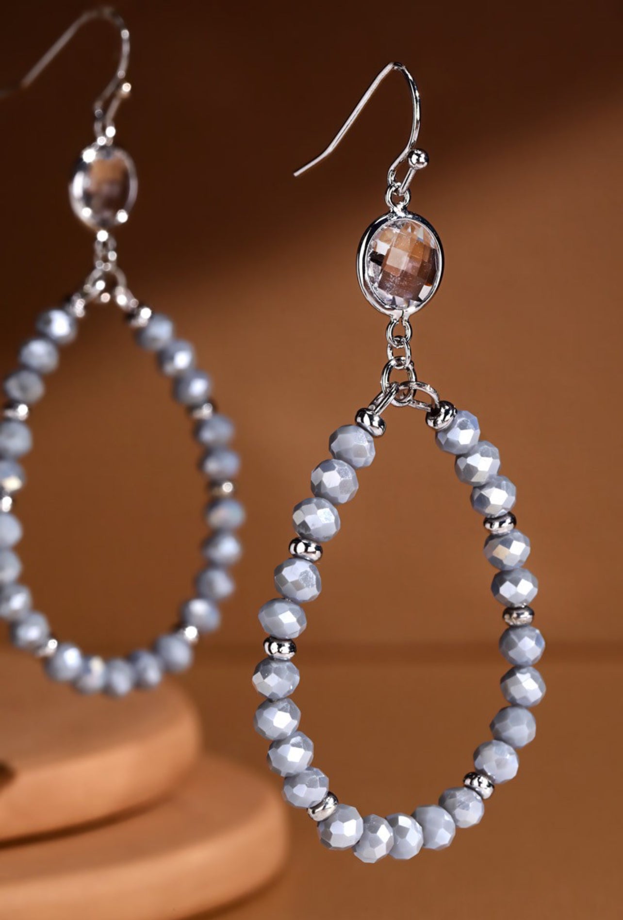 The Tia Stone Earrings