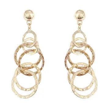 Gold Layered Earrings