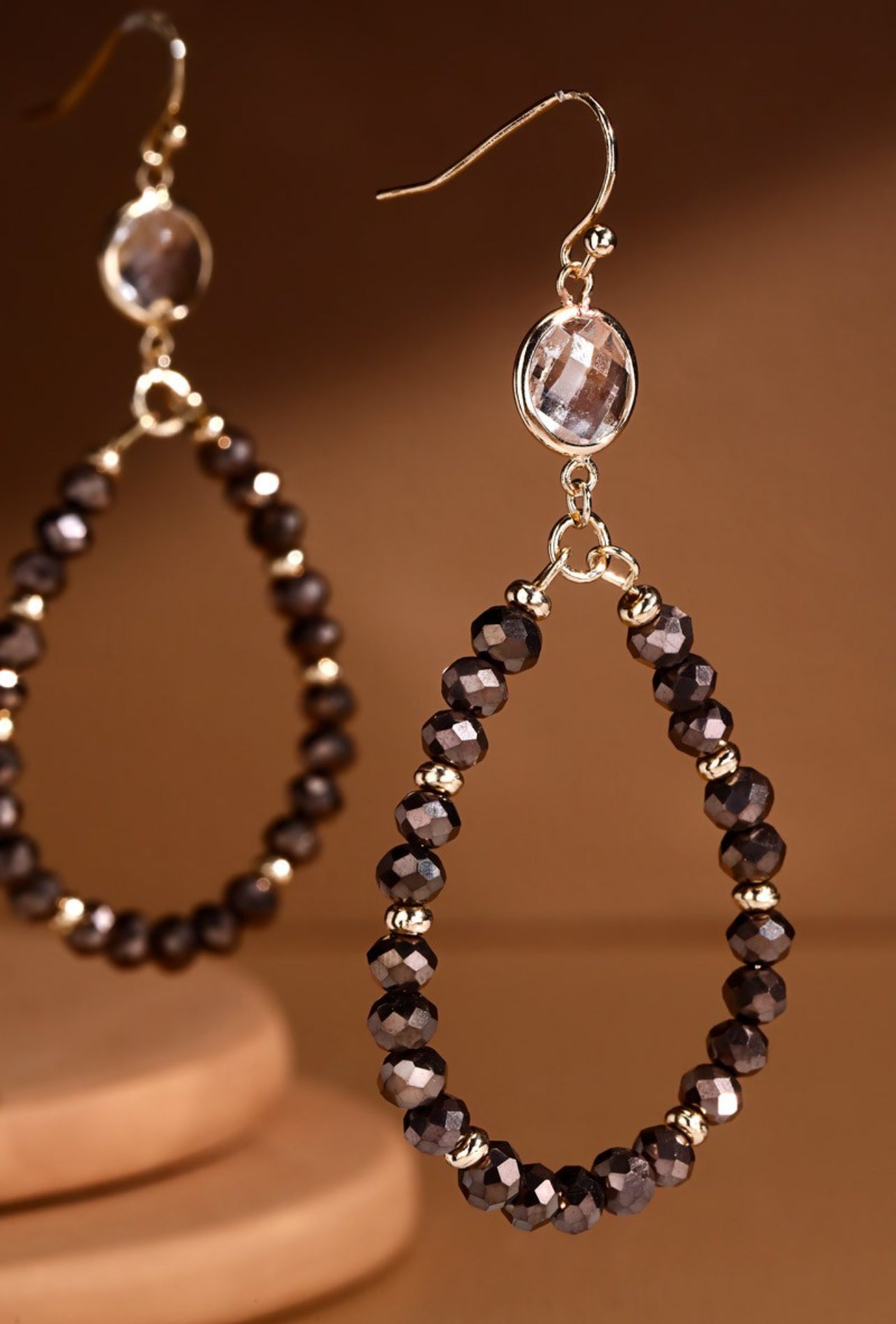 The Tia Stone Earrings