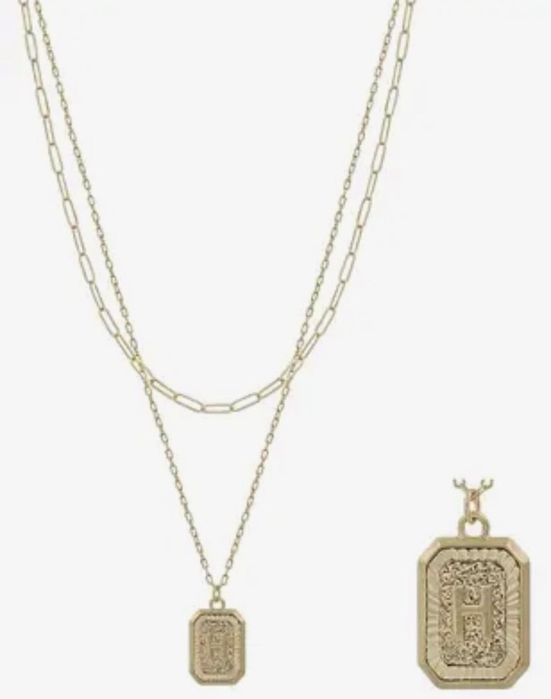 The Initial necklace