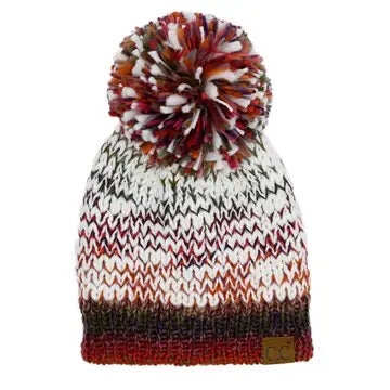 CC Yarn Pom Beanie