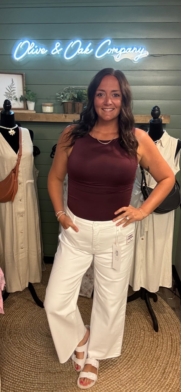 The Burgundy Top