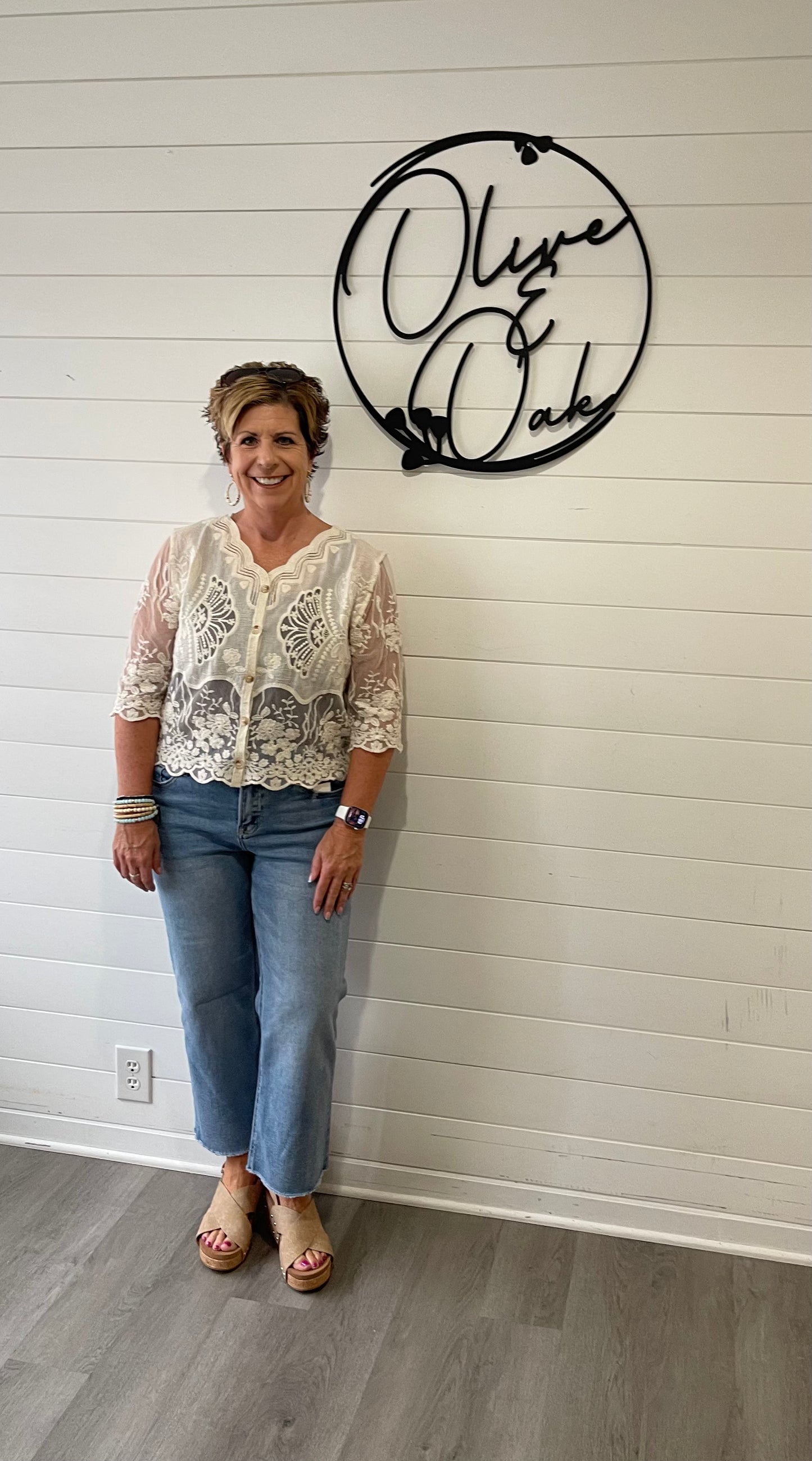 The Bella Lace Blouse