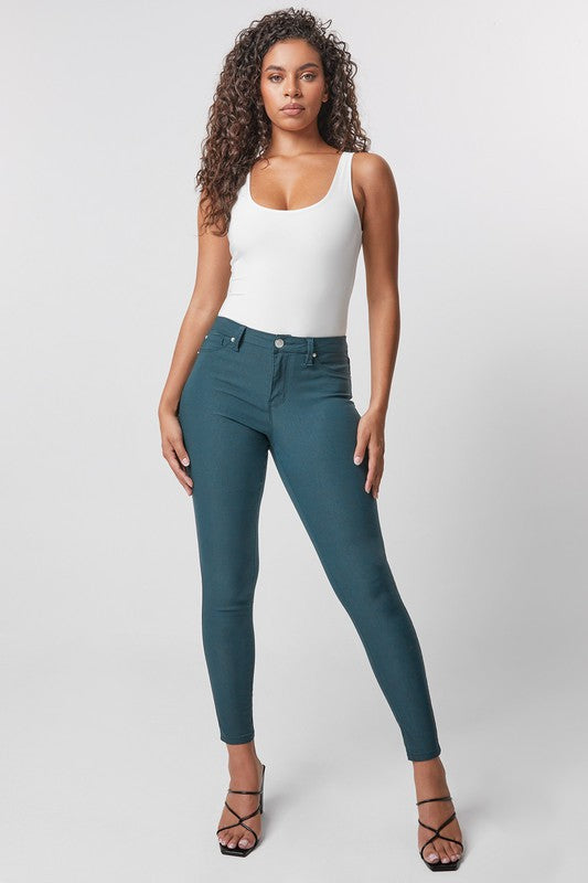 Mid-Rise Skinny Pants