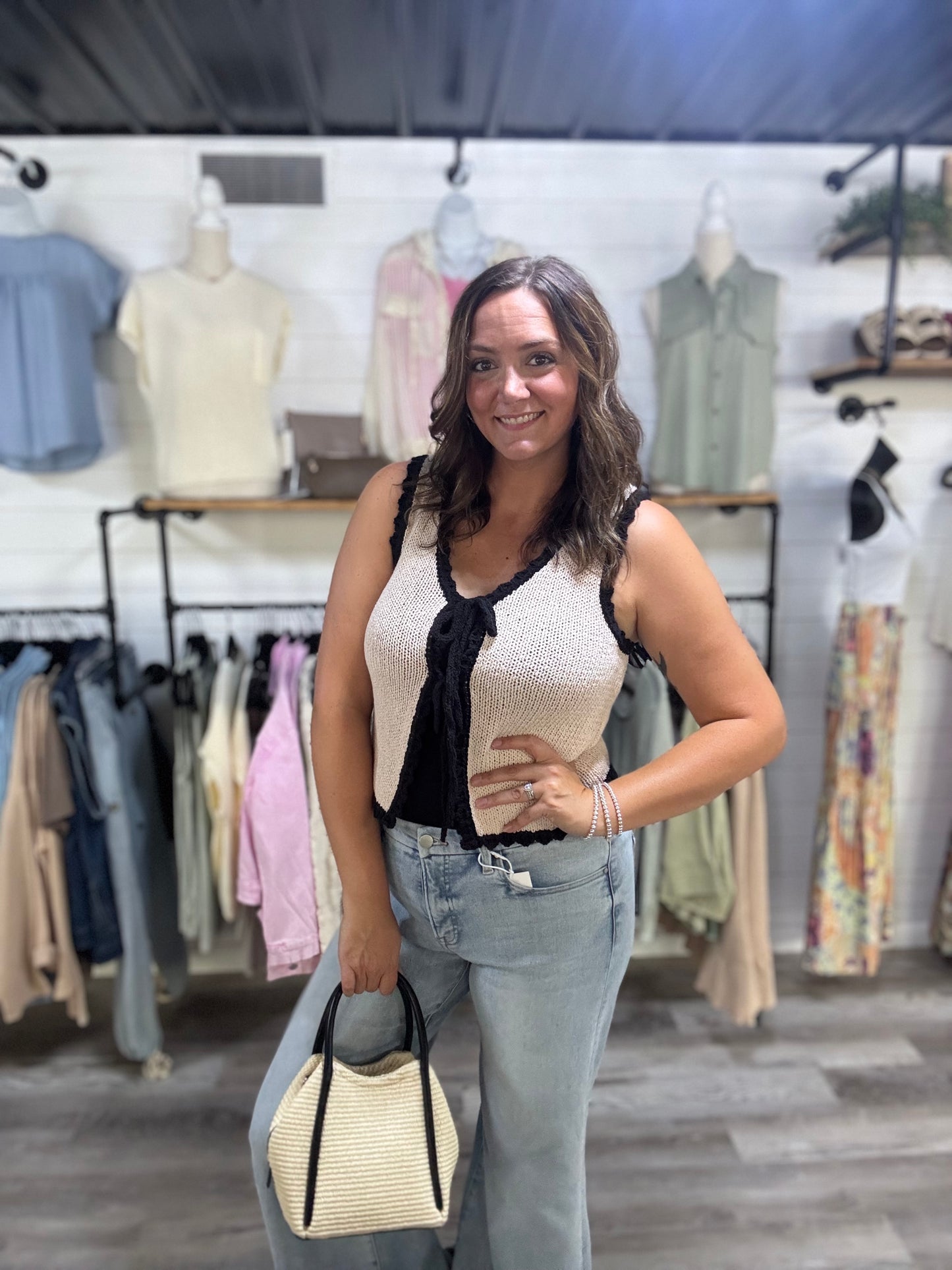 The Abigail Sweater Vest