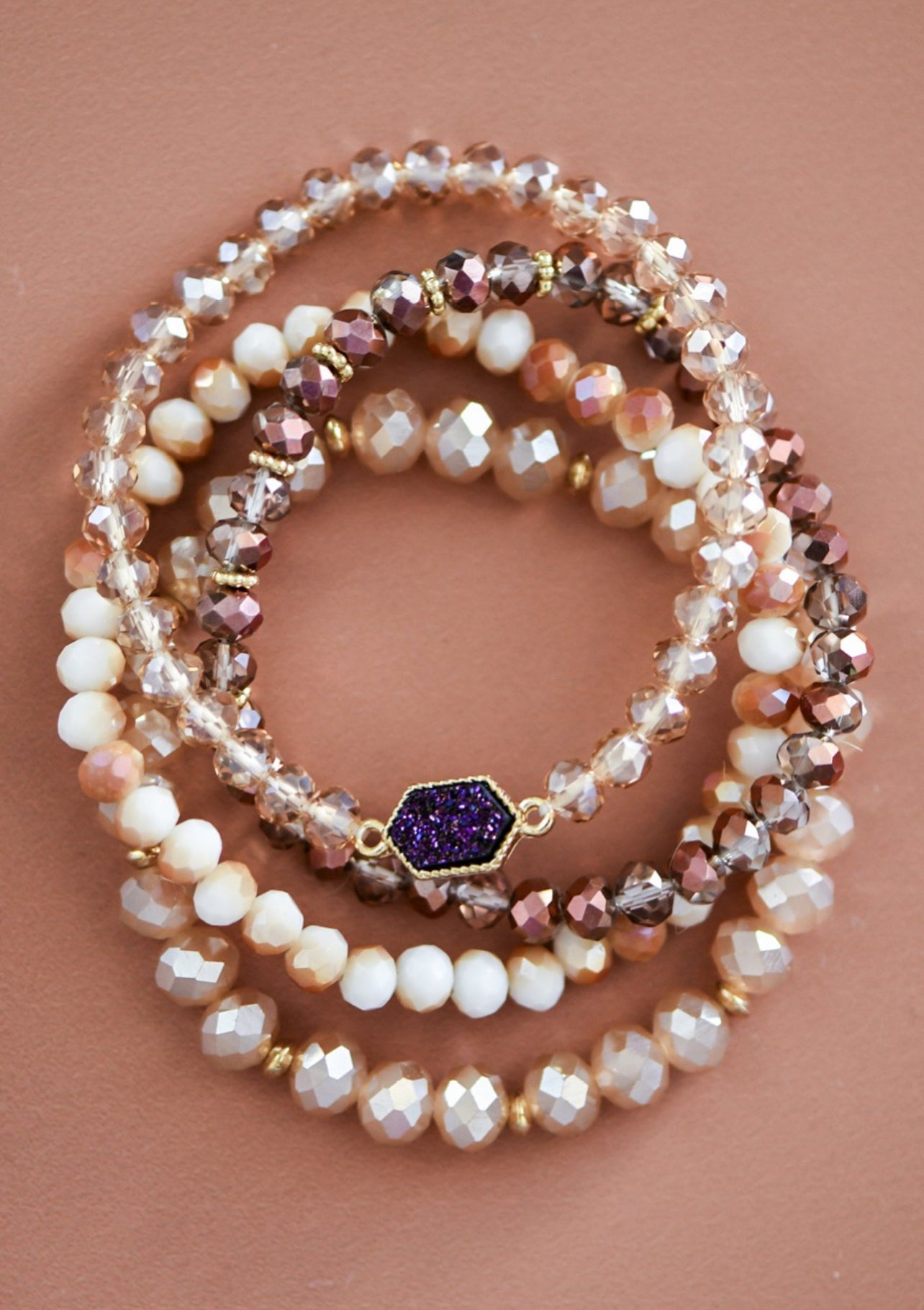 The Ila Beaded Stacking Bracelets