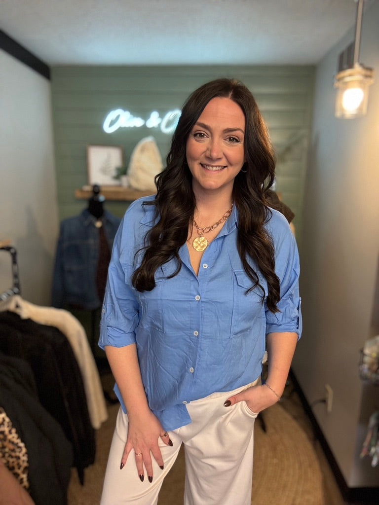 The Fynn Button Up