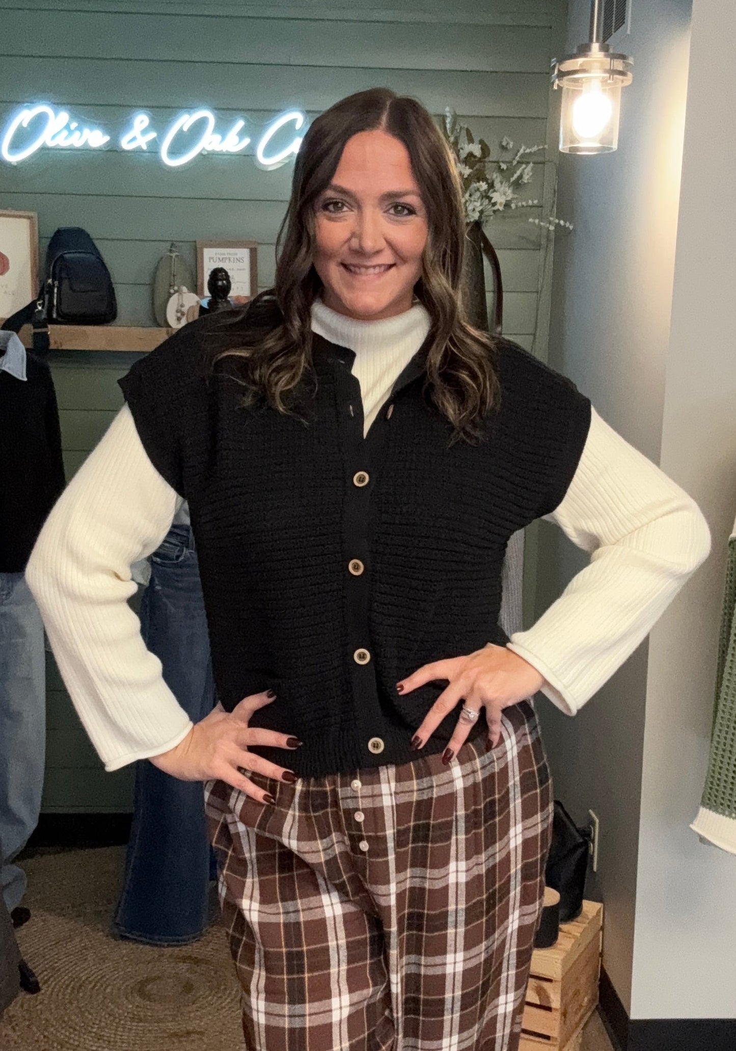 The Patty Cardigan Vest