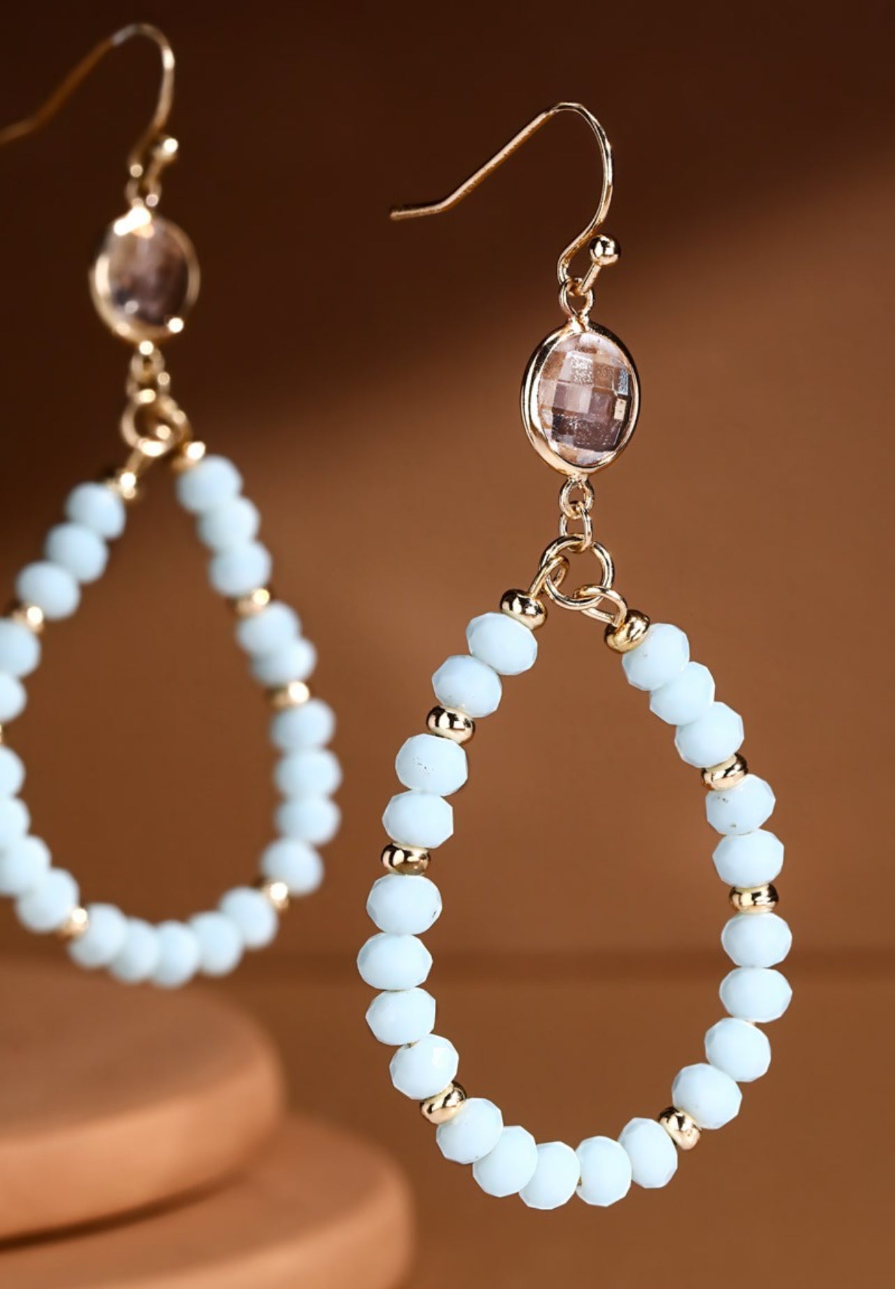 The Tia Stone Earrings