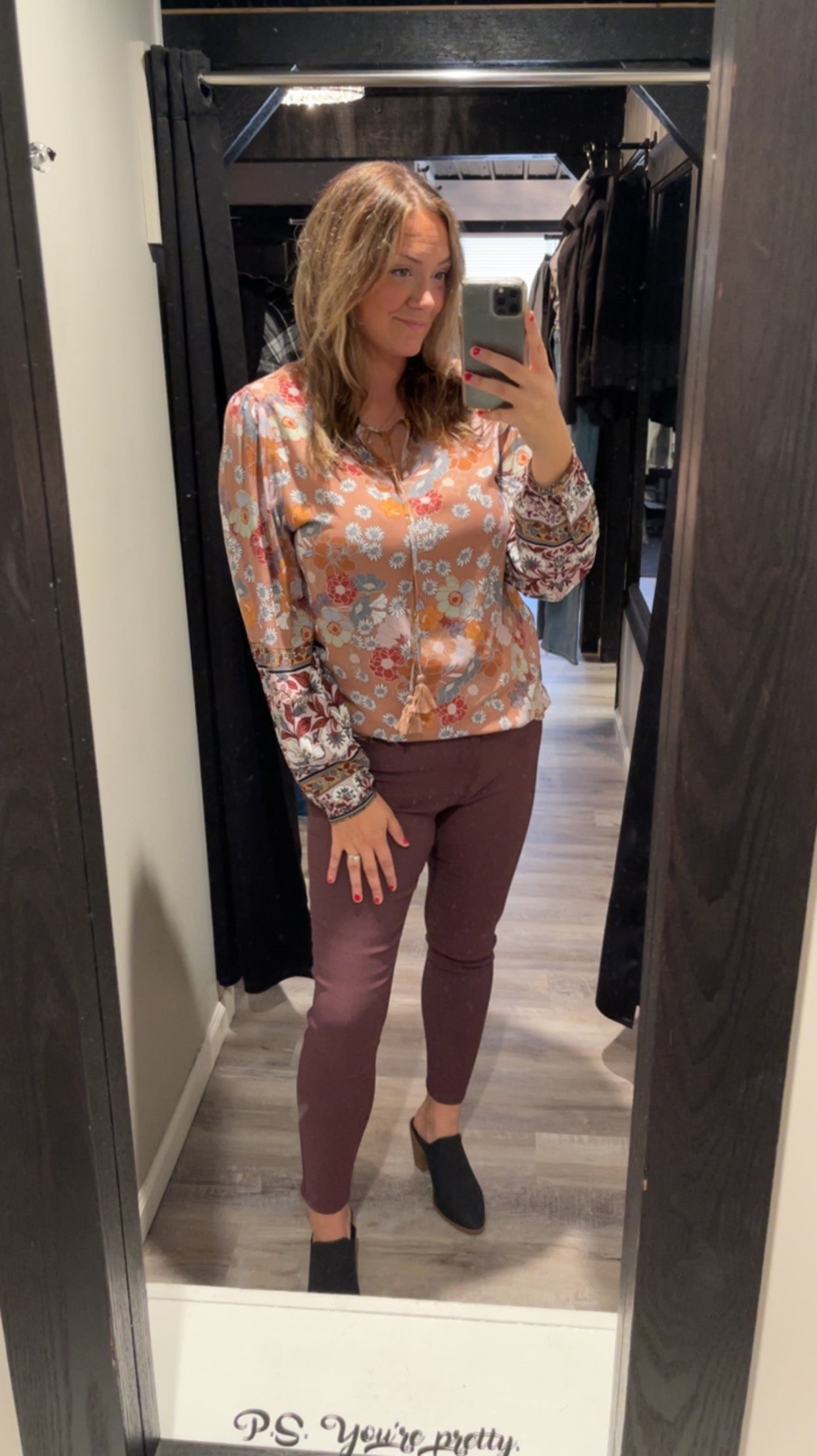 Mid-Rise Skinny Pants