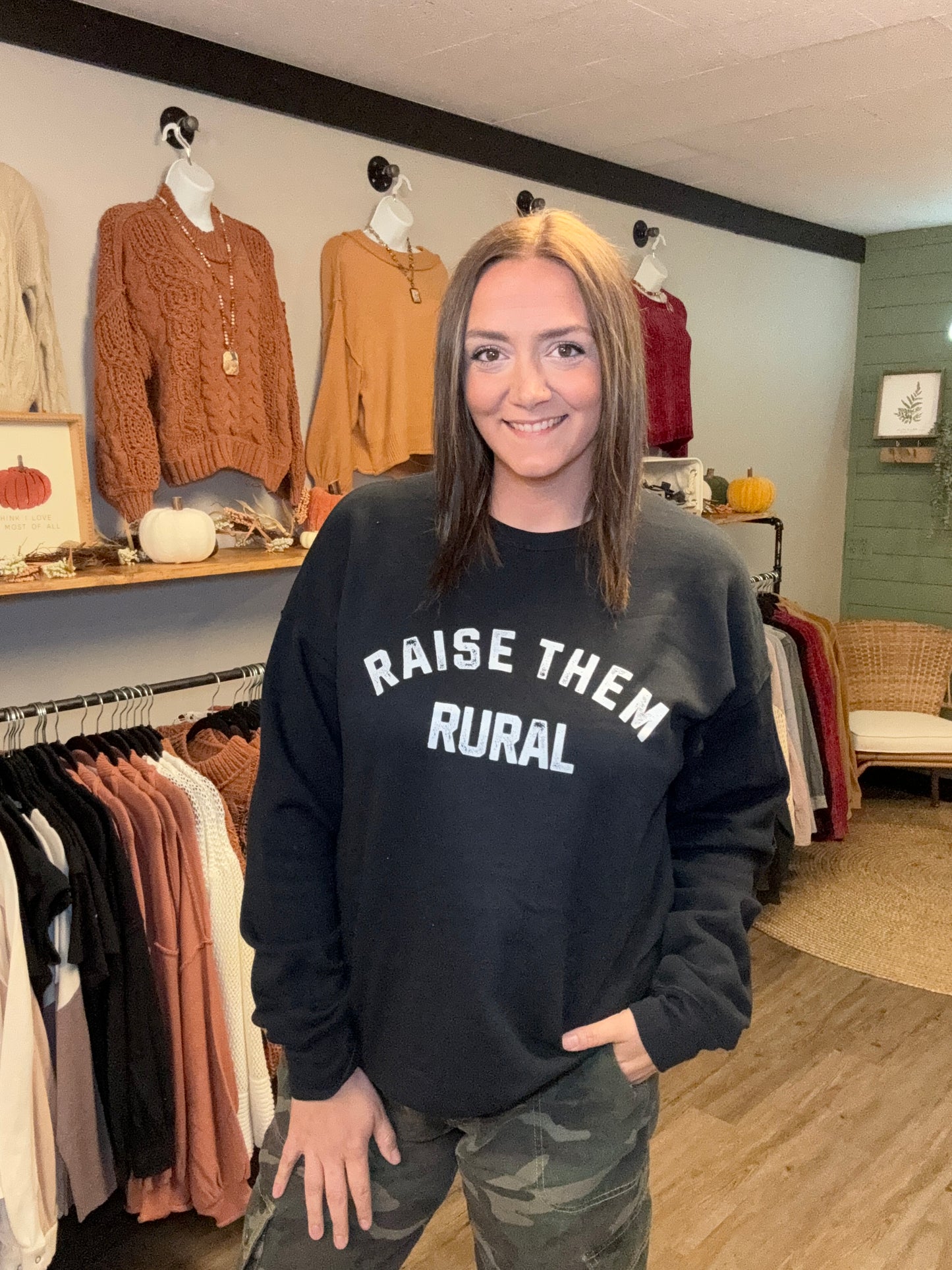 Raise Them Rural Sweatshirt
