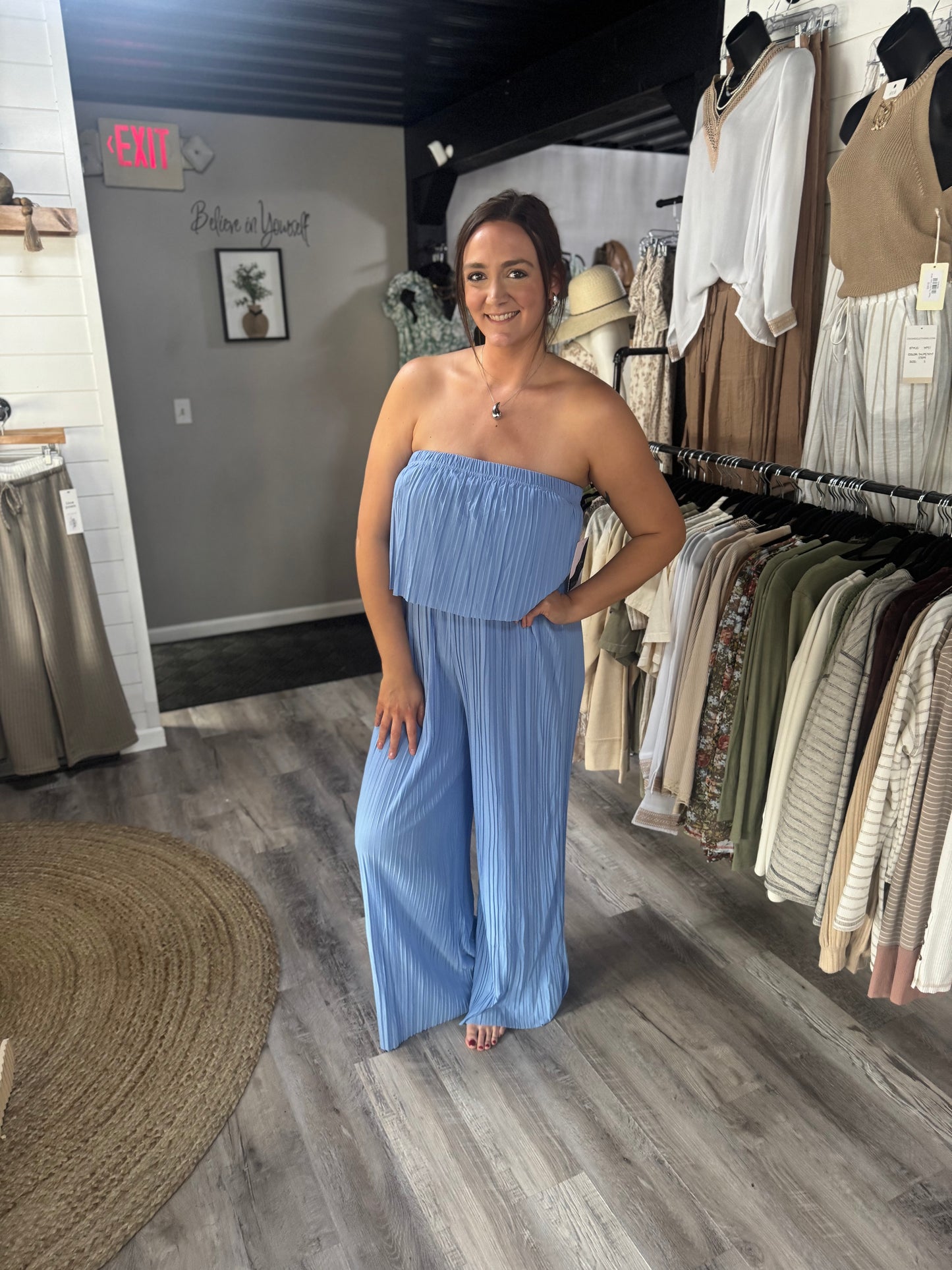 The Venezia Strapless jumpsuit