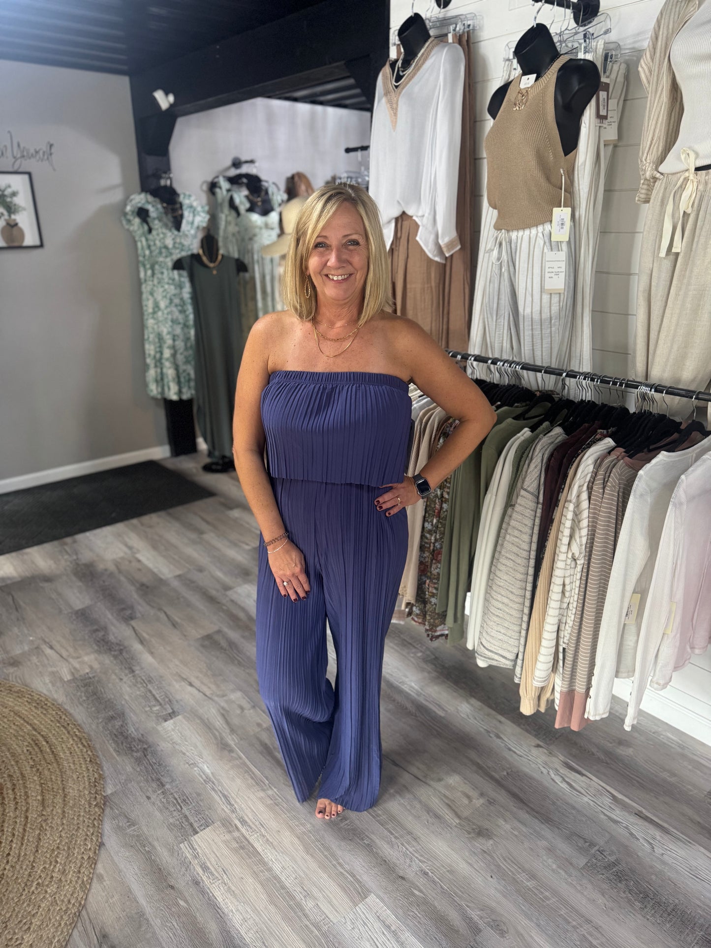 The Venezia Strapless jumpsuit