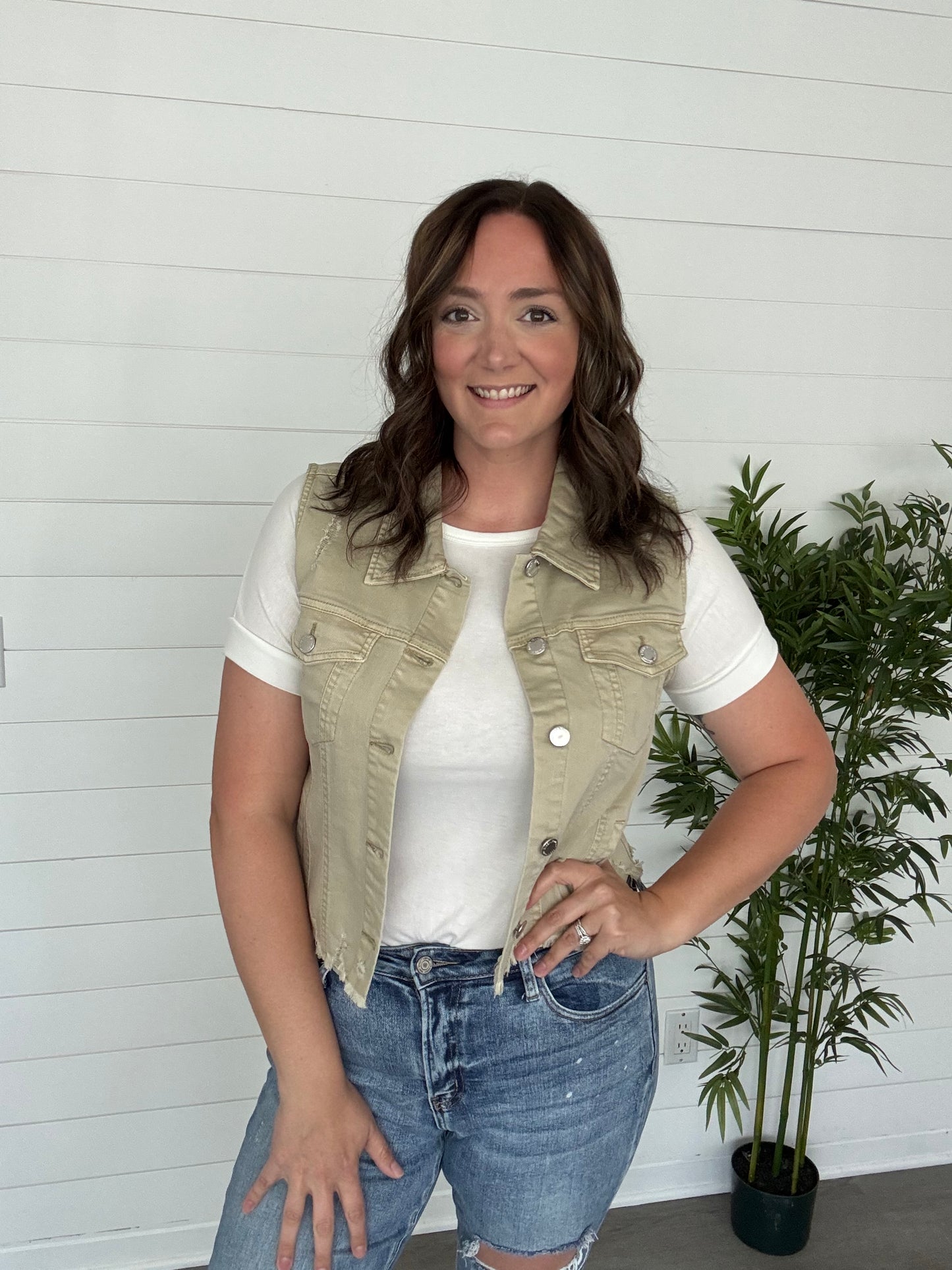 The Kenz Denim Vest
