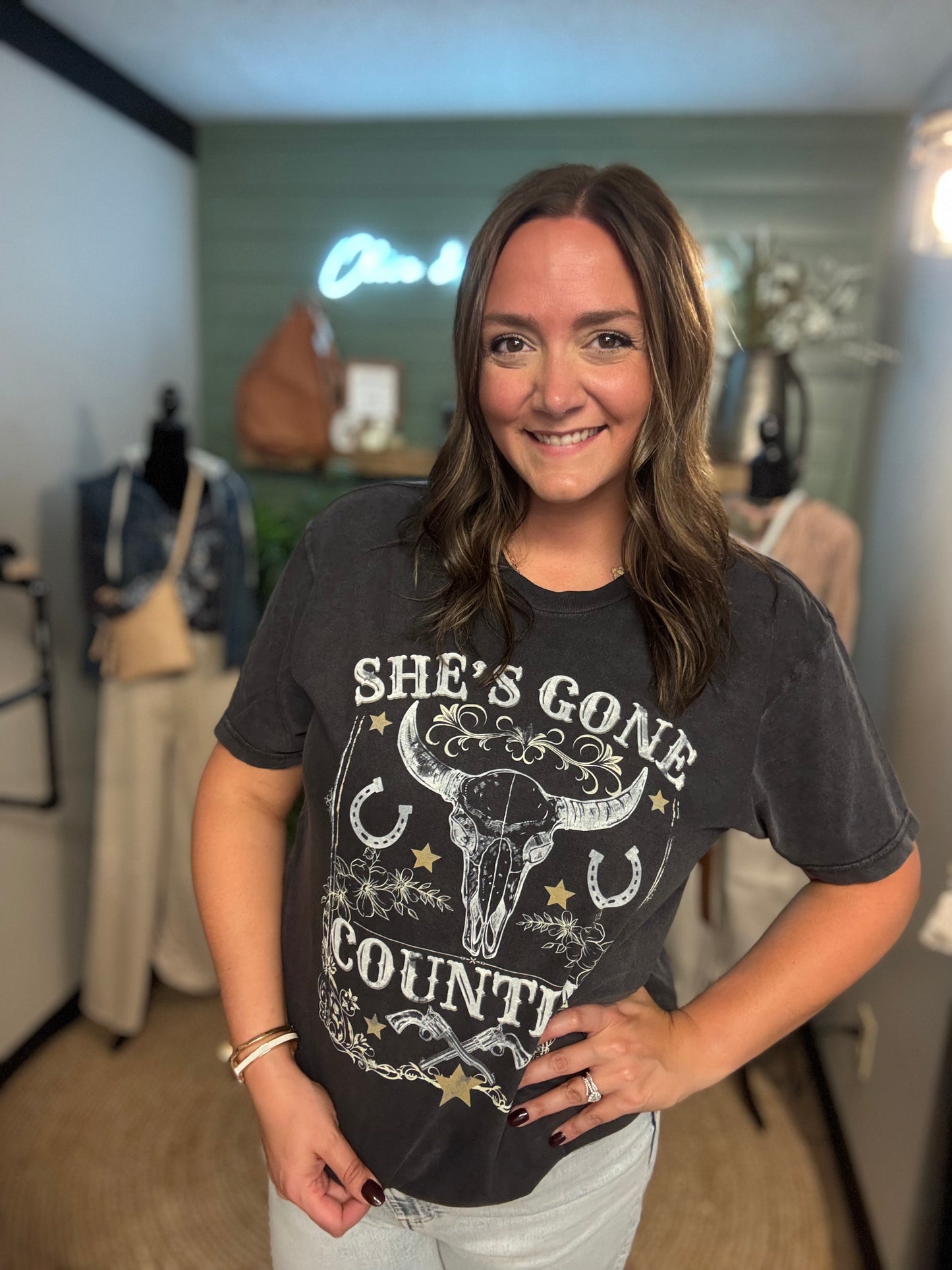 She's Gone Country Graphic
