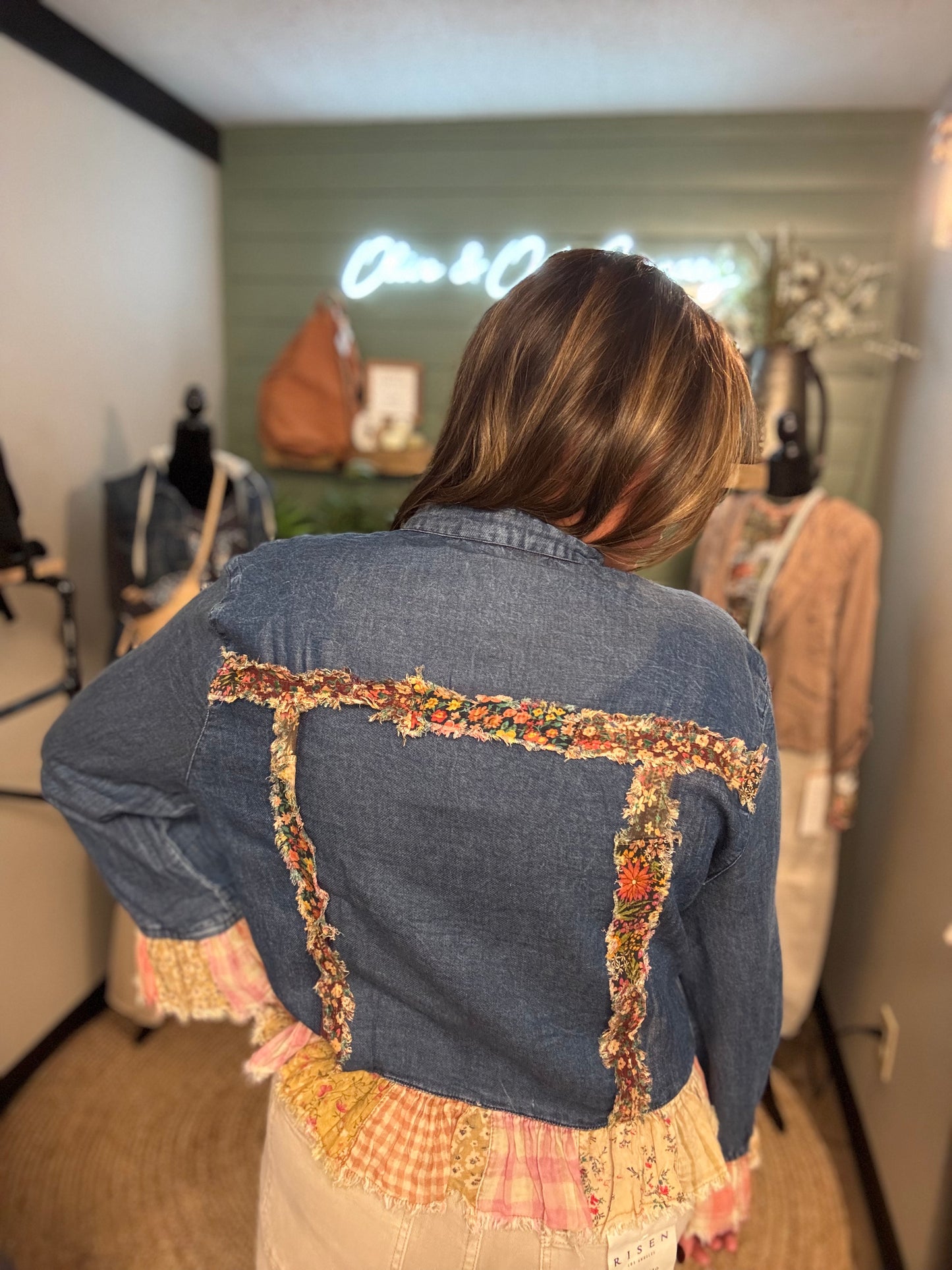 The Daphne Denim Button Up
