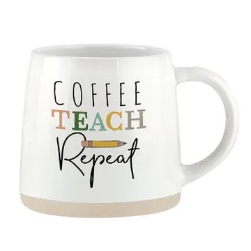 Stoneware Teach Mug