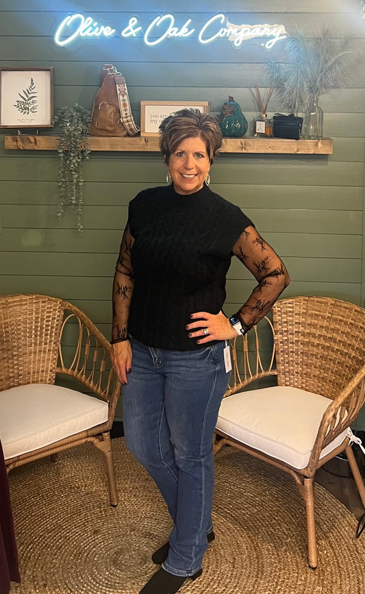 The Stephanie Lace Top