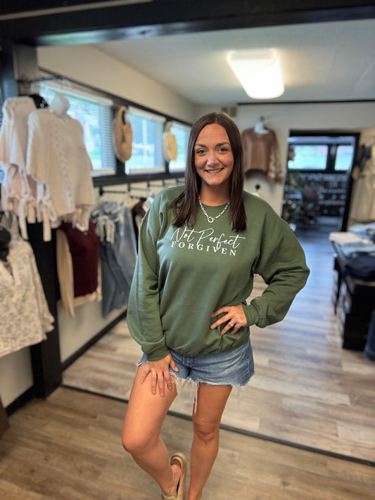 Not Perfect, Forgiven Sweatshirt