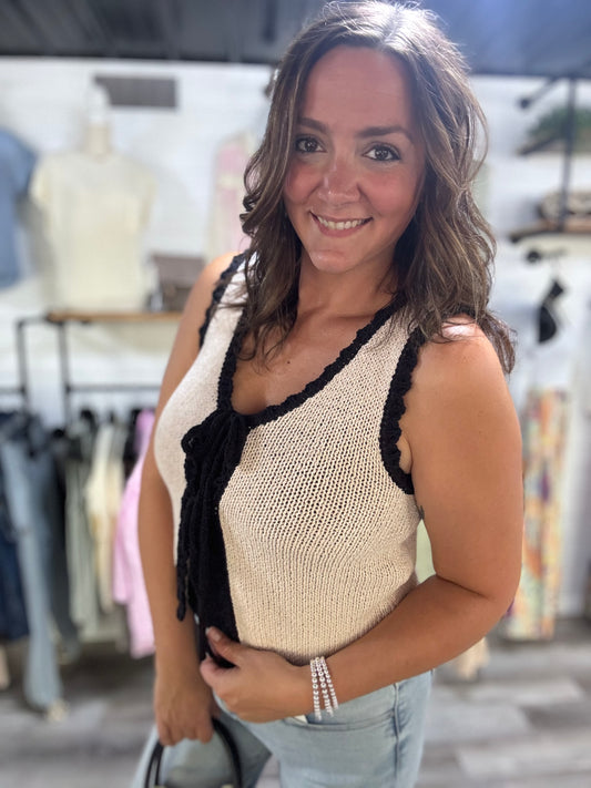 The Abigail Sweater Vest