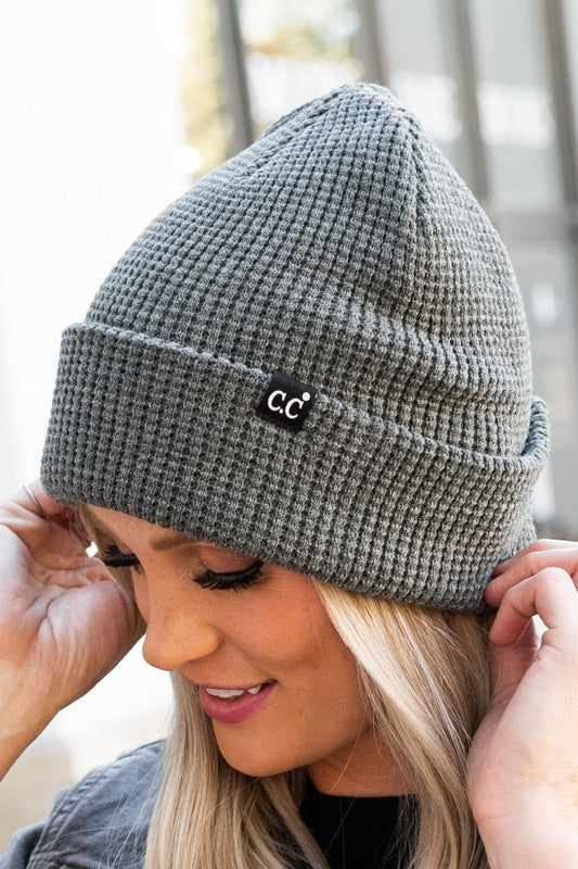 C.C Waffle Knit Beanie