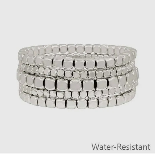 The Square Bead Bracelet