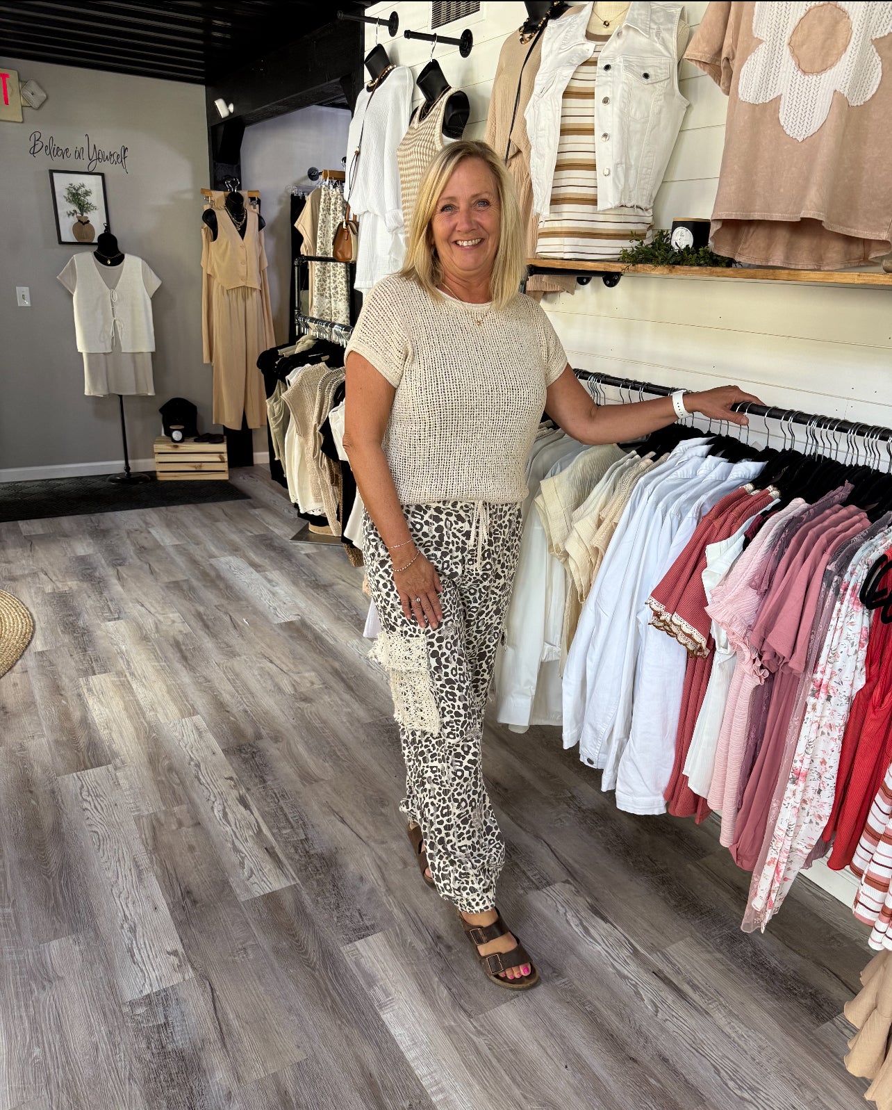 The Claire Denim Jogger