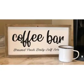 Coffee Bar Sign