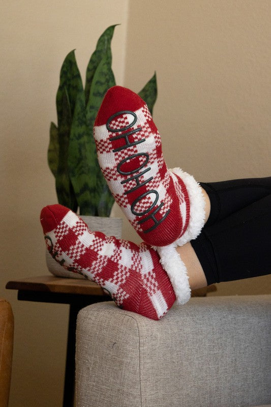 The Genevieve Plaid Sock