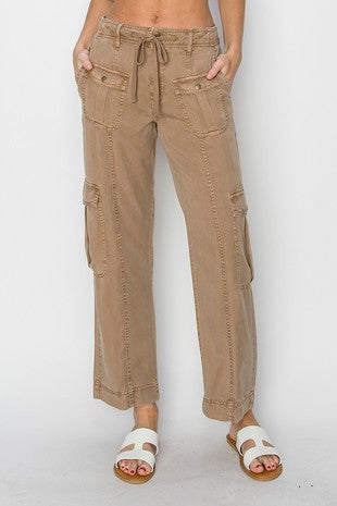 Tencel Cargo Pants