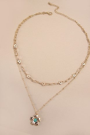 The Daisy Charm Necklace