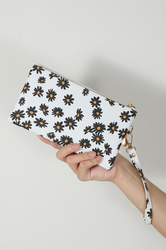 Daisy Wrist Clutch