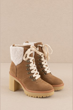 The Madilyn Lace up Boot