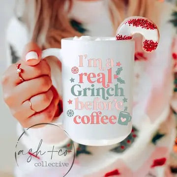 Im a Real Grinch Mug