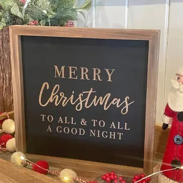 Reversible Christmas Sign