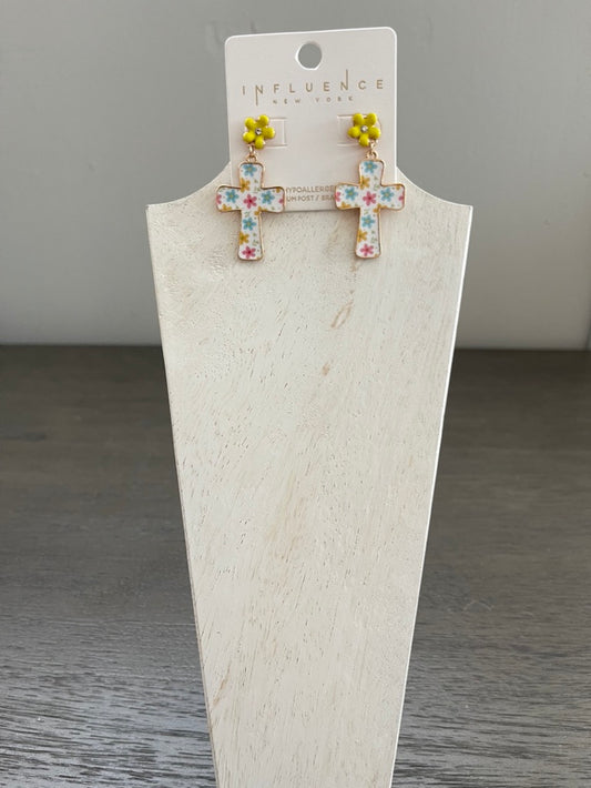 The Easter Cross Earring